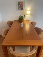 Wunderschöner Holz Esstisch für 6 Personen