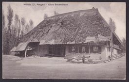 Möhlin Aargauer Bauernhaus Strohdachhaus