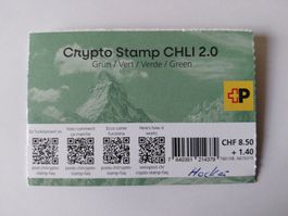 Crypto Stamp CHLI 2.0 Grün - Hocker