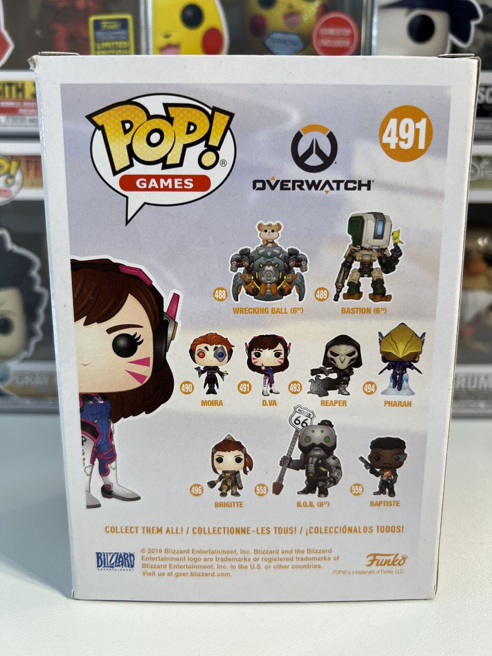 Funko Statuette: Funko POP! Games Overwatch D. Va Edition Limitée Diamond – Nuovo e nell'imballaggio originale da Le Mouret venduto da perfectbijou 2