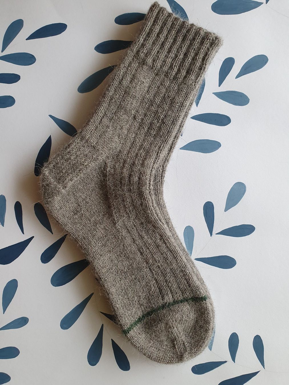 Calze: Handgestrickte Socken, Gr. 38, Wollsocken, Geschenk – Nuovo e nell'imballaggio originale da Neunkirch venduto da Sandramay 1