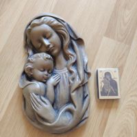 Wachsfigure Madonna mit dem Baby