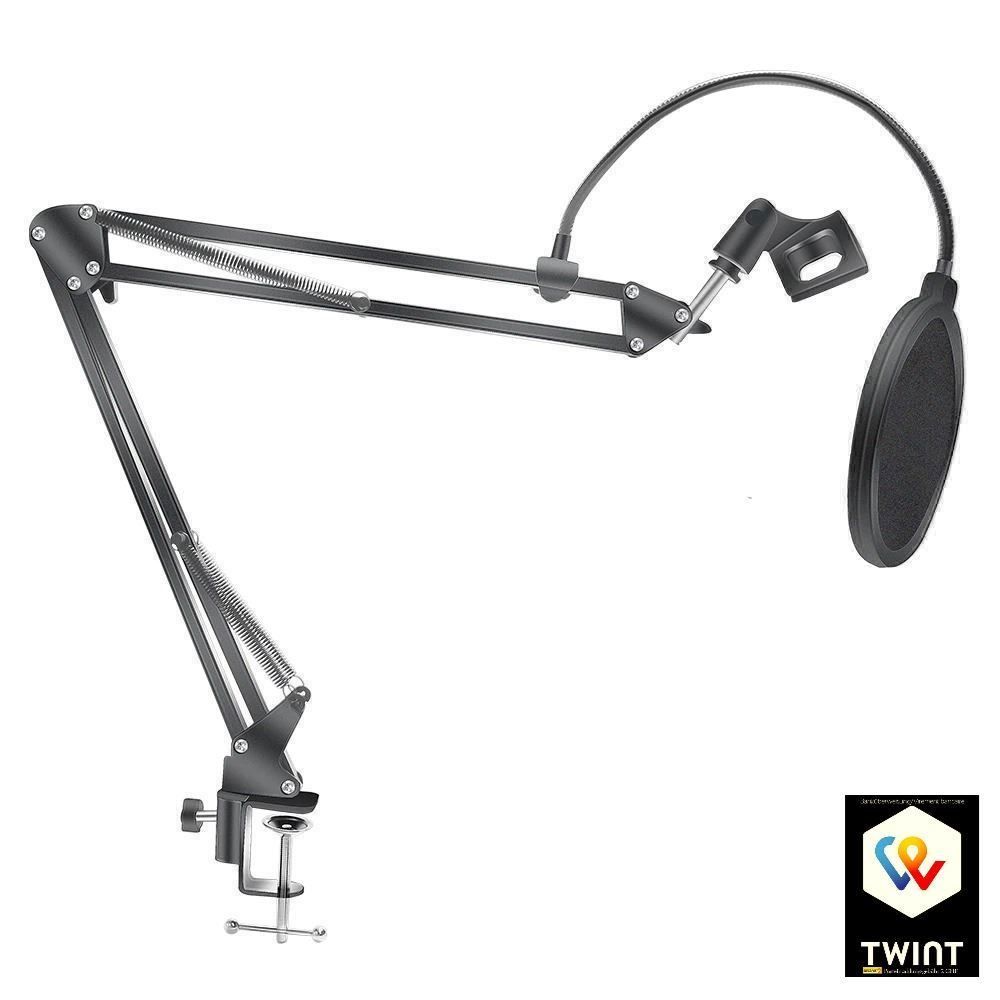 Supporti per strumenti musicali & leggii: ✅ NEU Mikrofonständer Tischständer Popfilter – Nuovo e nell'imballaggio originale da Wittenbach venduto da ChinaSeidenstrasse