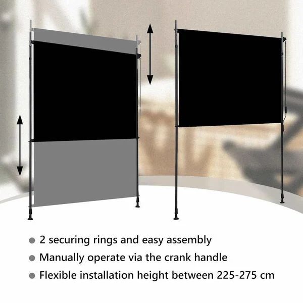 Tende da sole: Außenrollo 200 x 270 cm Anthrazit – Nuovo e nell'imballaggio originale da Bühler venduto da DealHaus_Ostschweiz 7
