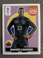 Panini WM 2026: Moisés Caicedo Extra Sticker Lila