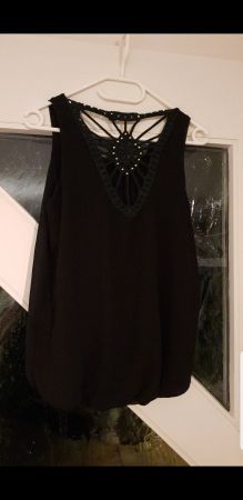 Bluse schwarz M