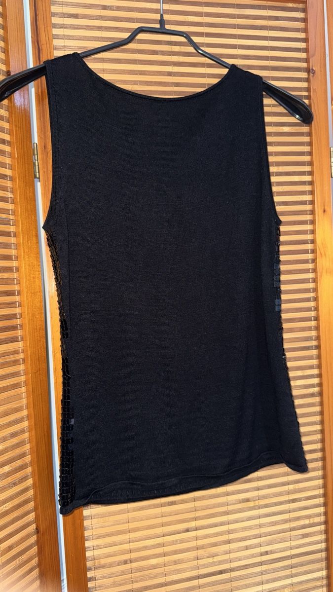 Top: Pailletten-Top, L, schwarz – Usato da Gümligen venduto da morticiaaddams 1