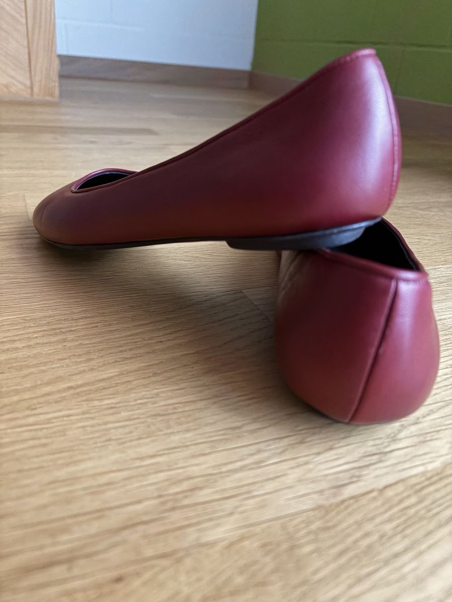 Navyboot Damenschuhe: Ballerinas Navyboot, 36,5, bordeaux – Gebraucht aus Rüegsau von escribella 2