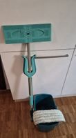 Leifheit Bodenwischer Set mit Eimer und Wischpad