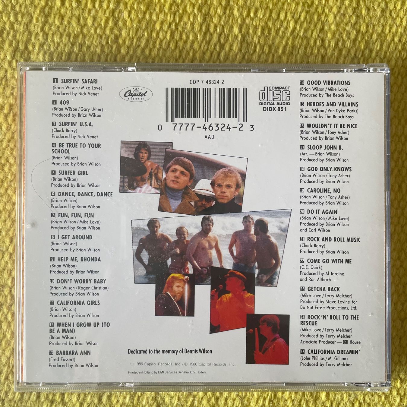 CD: BEACH BOYS-MADE IN U.S.A. – Usato da Rorschacherberg venduto da CD-Roli 1