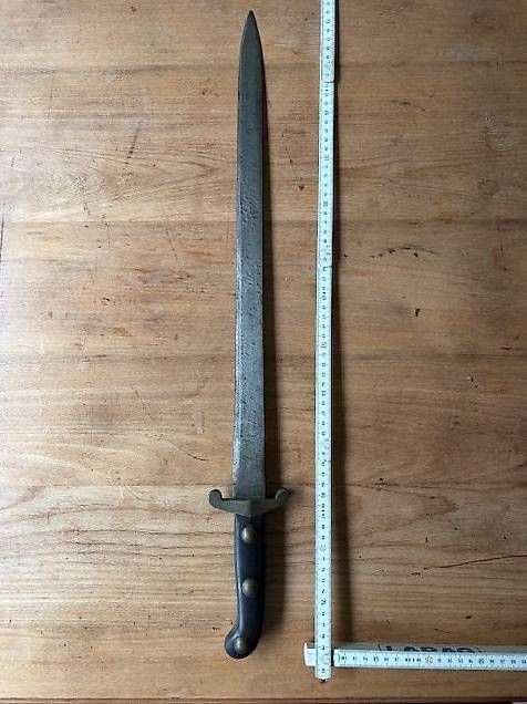 Schweizer Armee Armi bianche: Faschinenmesser / Weidmesser, 289 GL – Usato da Ennenda venduto da glarner58 2