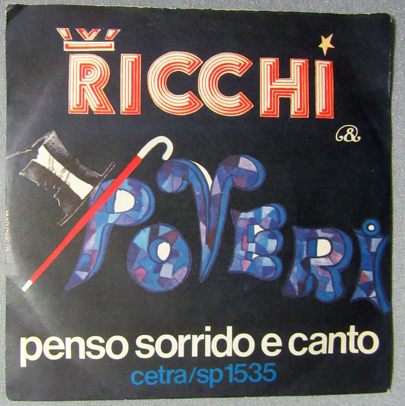 Dischi in vinile: Ricchi e poveri - penso sorrido e canto - Single von 1973 – Usato da Auenstein venduto da Padabimbim