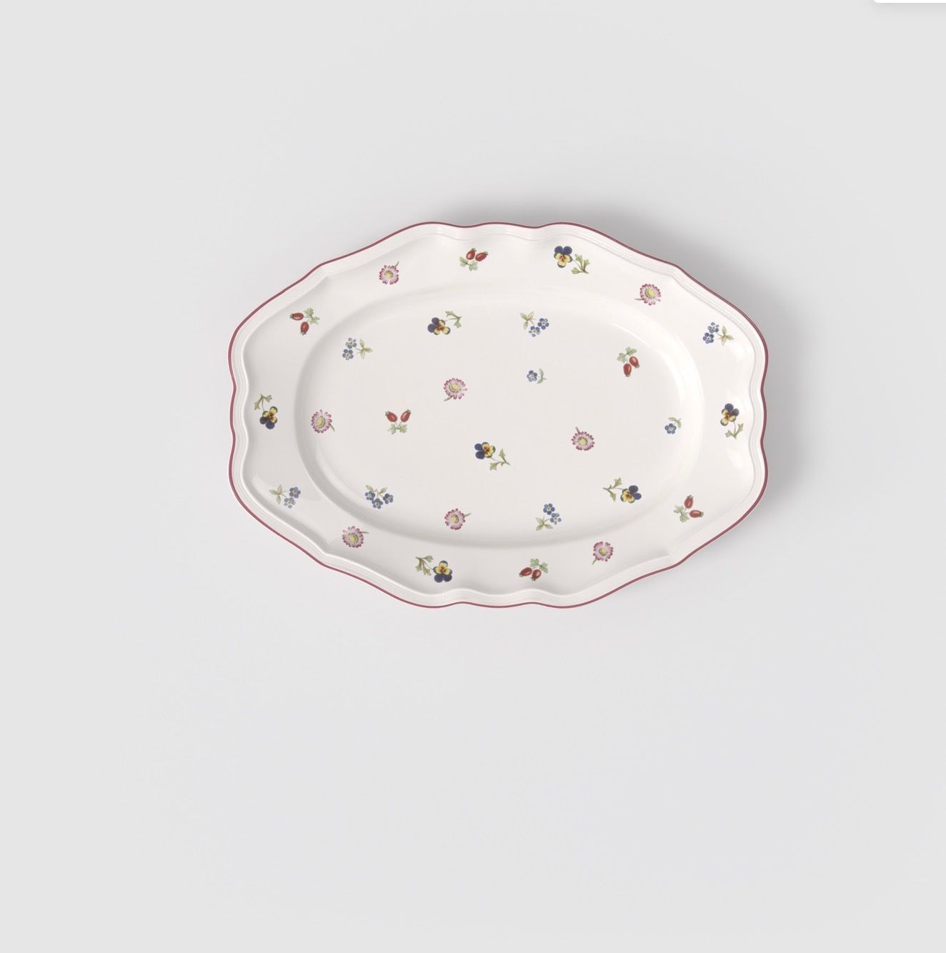 Villeroy & Boch Piatti di portata: Villeroy&Boch Petit Fleur Servierplatte gross 2Stck – Usato da Dietschwil venduto da mar_89dl