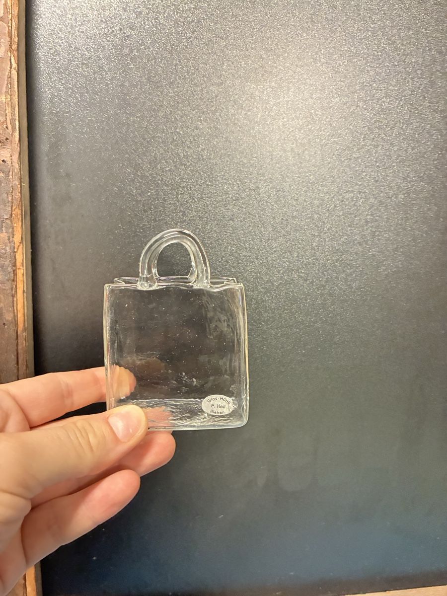 Tutte le decorazioni: Mini Tasche Glas transparent  – Usato da Zürich venduto da Spurlos123 1