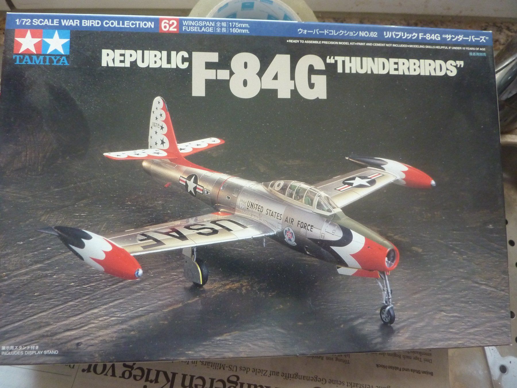 Tamiya Kit di modellismo & Modellini statici: F-84G – Nuovo e nell'imballaggio originale da Balsthal venduto da bouteliee