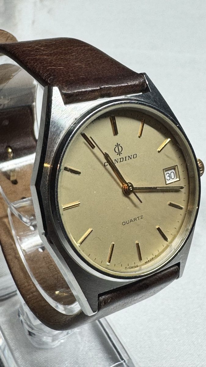 Candino Orologi: Candino Vintage, Lederarmband! – Usato da Untersiggenthal venduto da TimeandShine 2