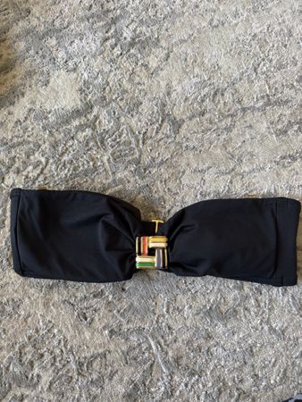 Bikini Oberteil Victoria's Secret schwarz Grösse M guter Zus