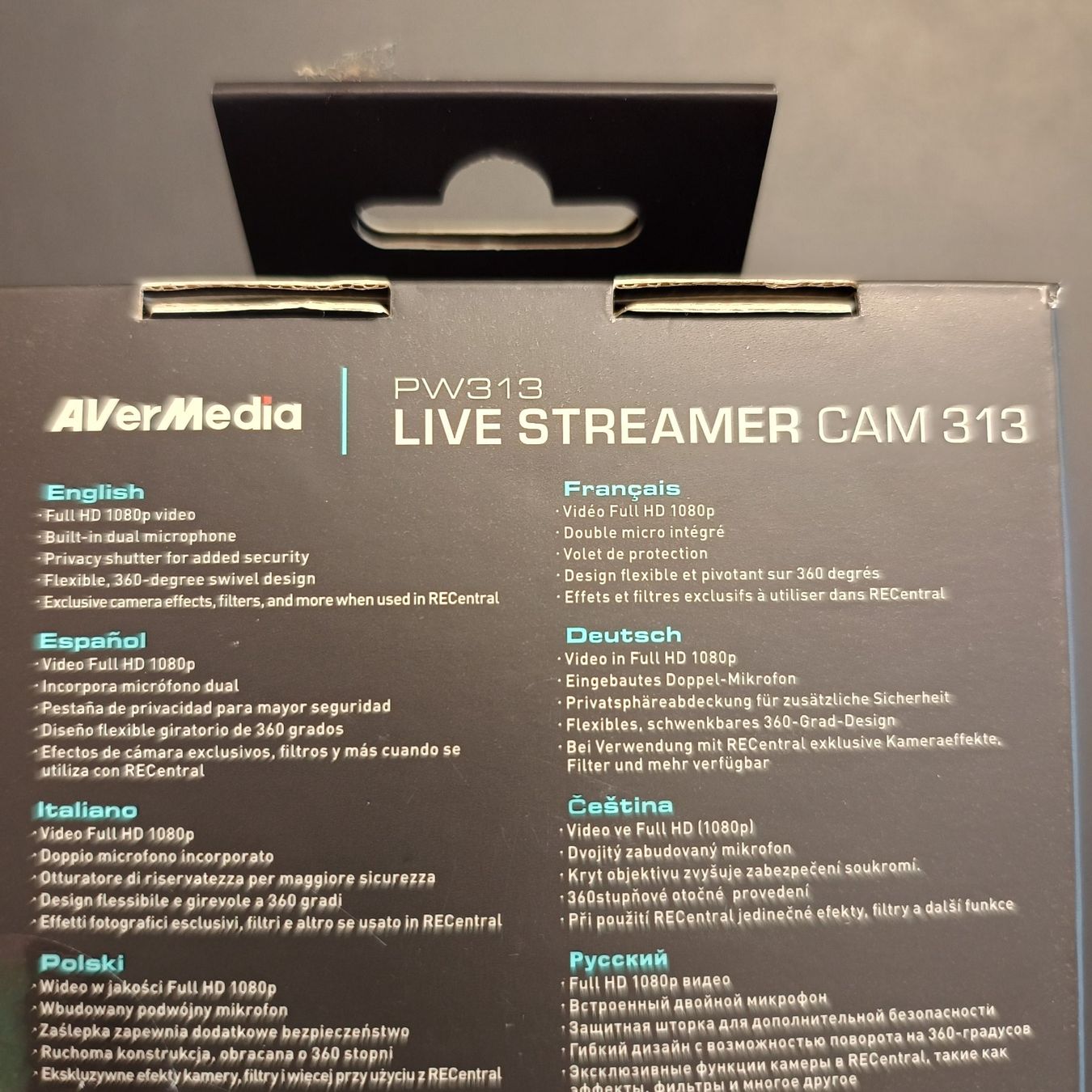Fotocamera: Kamera AVerMedia PW313 – Usato da Emmetten venduto da Hornberger 5