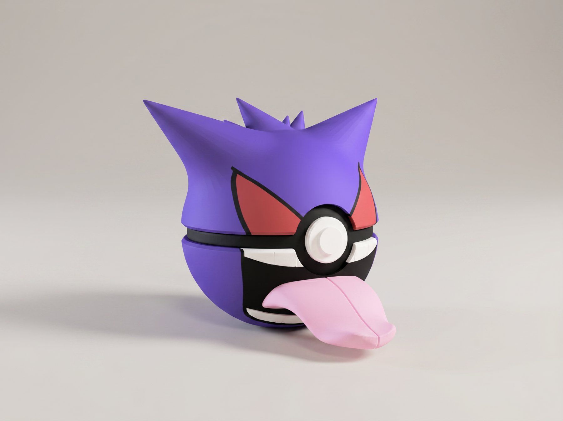 Statuette: Pokeball Gengar - 3D Printed – Nuovo (secondo la descrizione) da Ligornetto venduto da Nero_Forma_3D