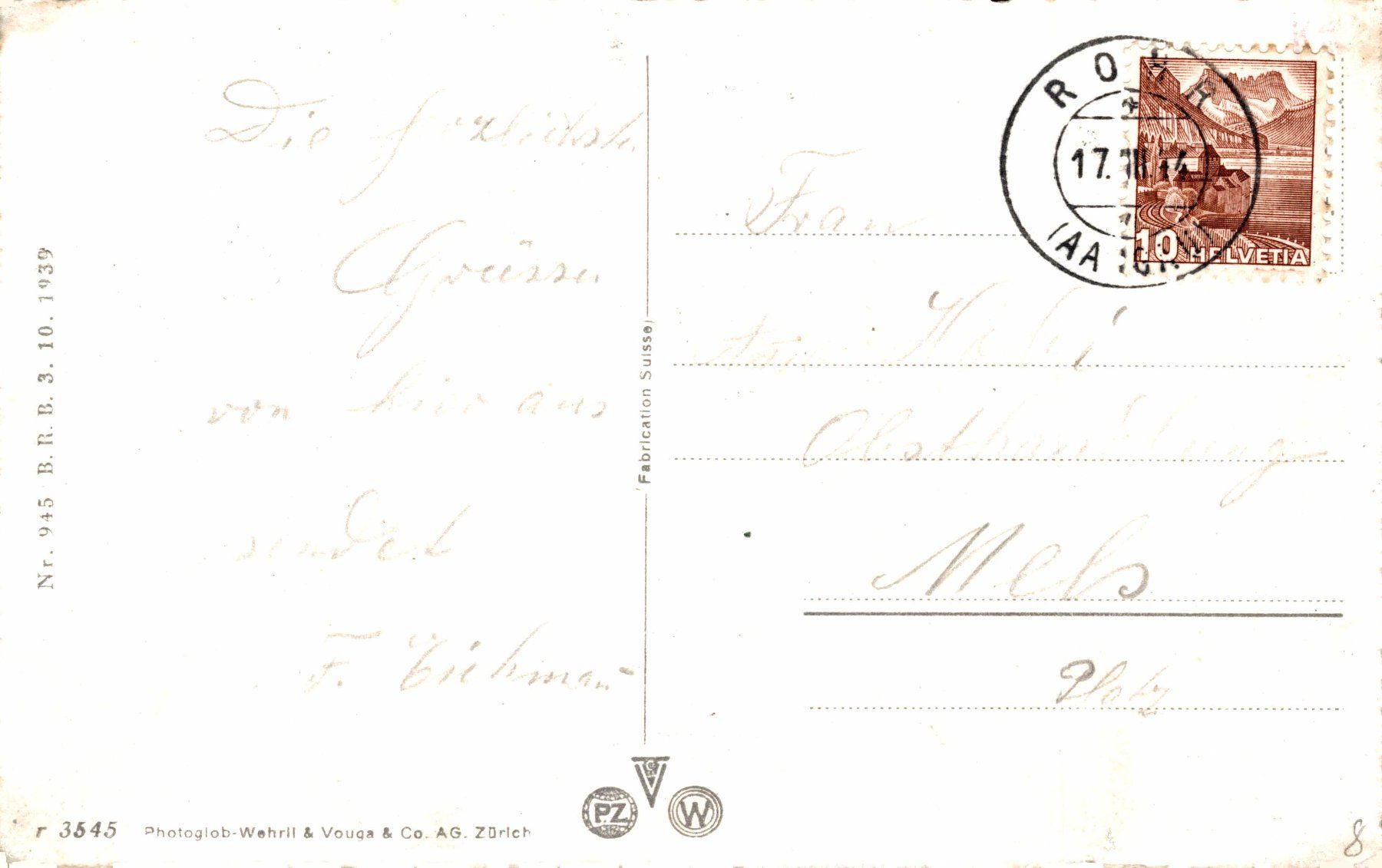 Cartes postales: Aarau – D'occasion à Bronschhofen par Astore 1