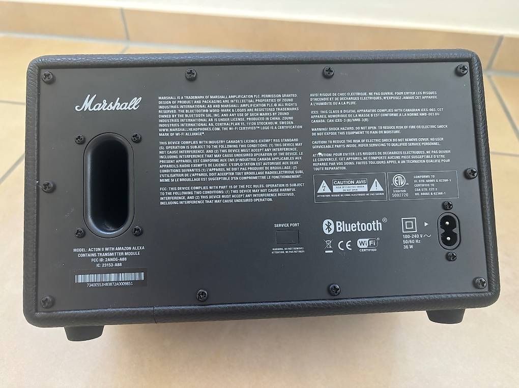 Marshall Lautsprecher: Marshall Acton 2 Voice – Neu (gemäss Beschreibung) aus Schaan von six_6xgc 2