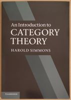 An Introduction to Category Theory – Harold Simmons