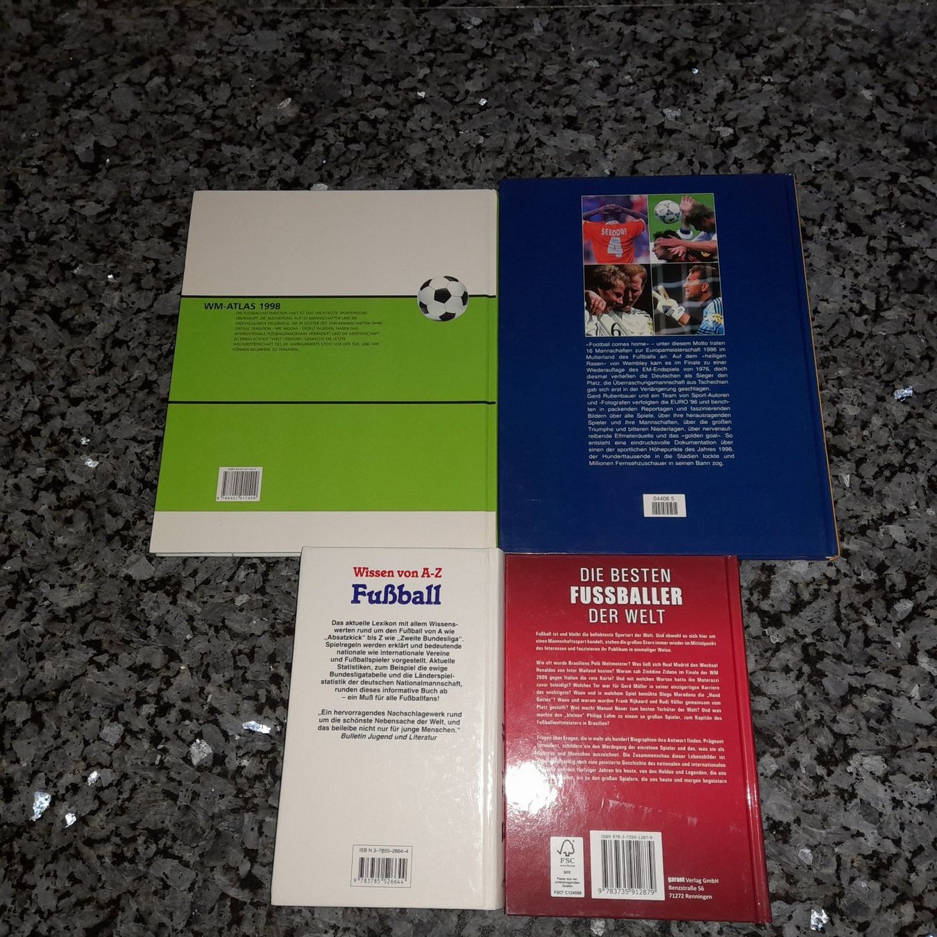 Libri: Diverse Fussball Bücher – Usato da Cham venduto da vento9 1