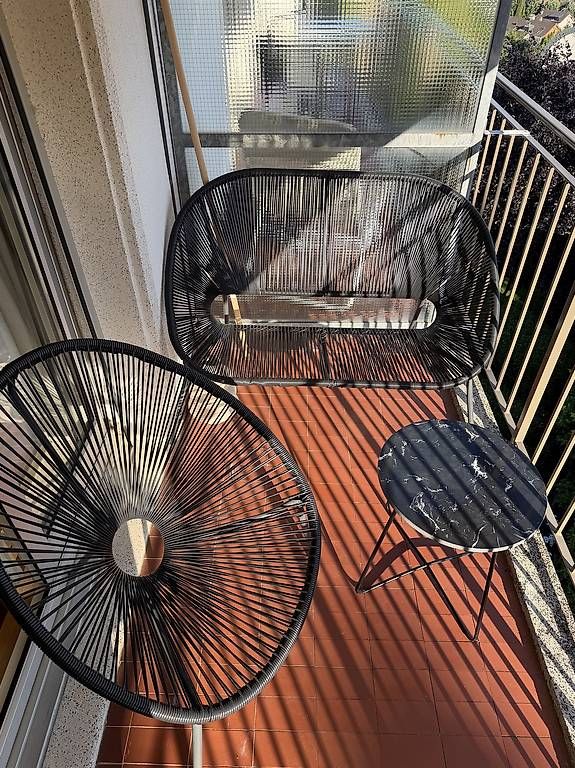 Set di tavolo e panche: Mobilier de jardin/terrasse/balcon – Usato da Pully venduto da iva_xm5c
