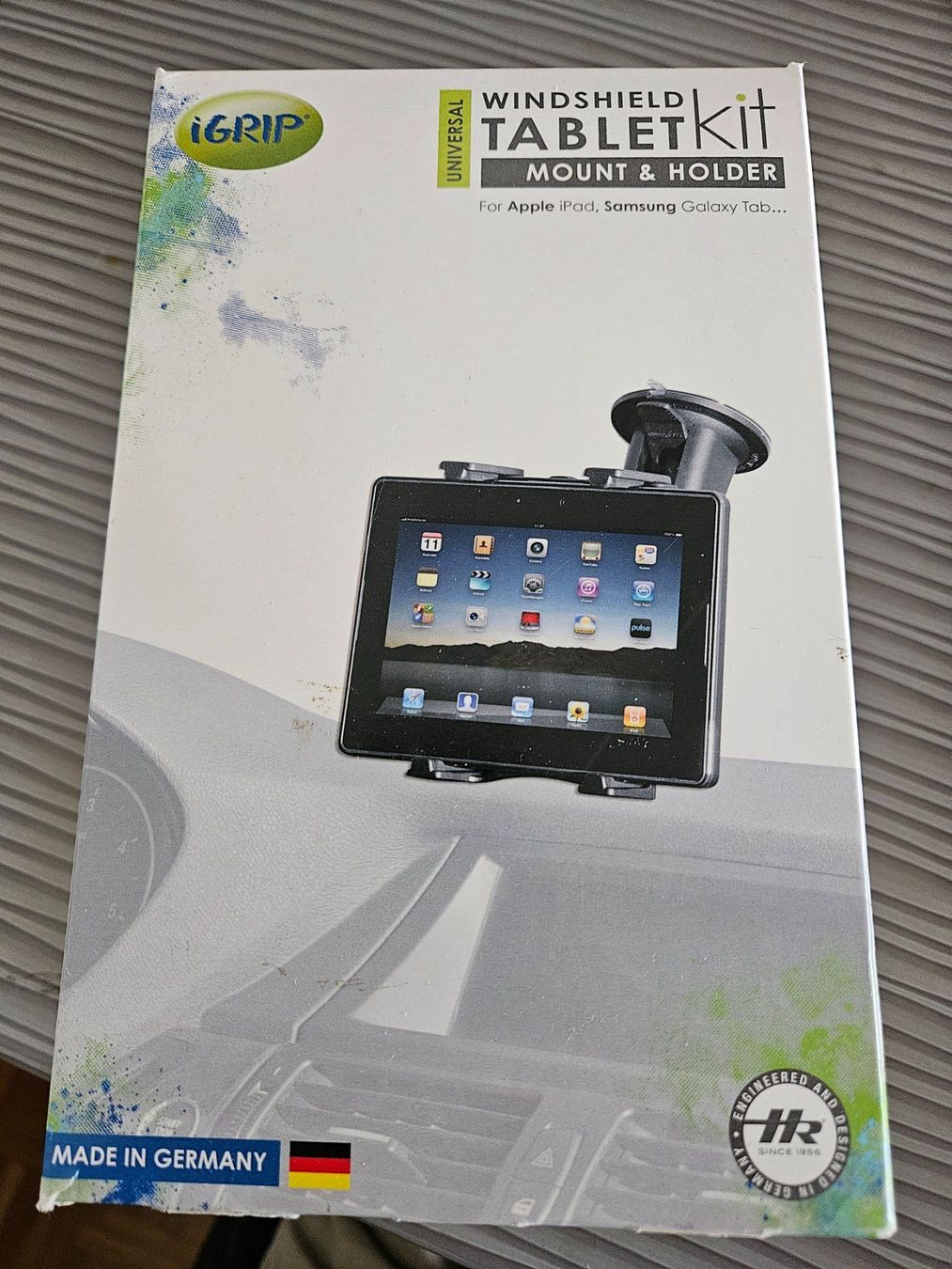 Staffa per monitor: iGrip Windshield Tablet Kit Mount & Holder 12-22cm Neu OVP – Nuovo (secondo la descrizione) da Kloten venduto da Euroasia