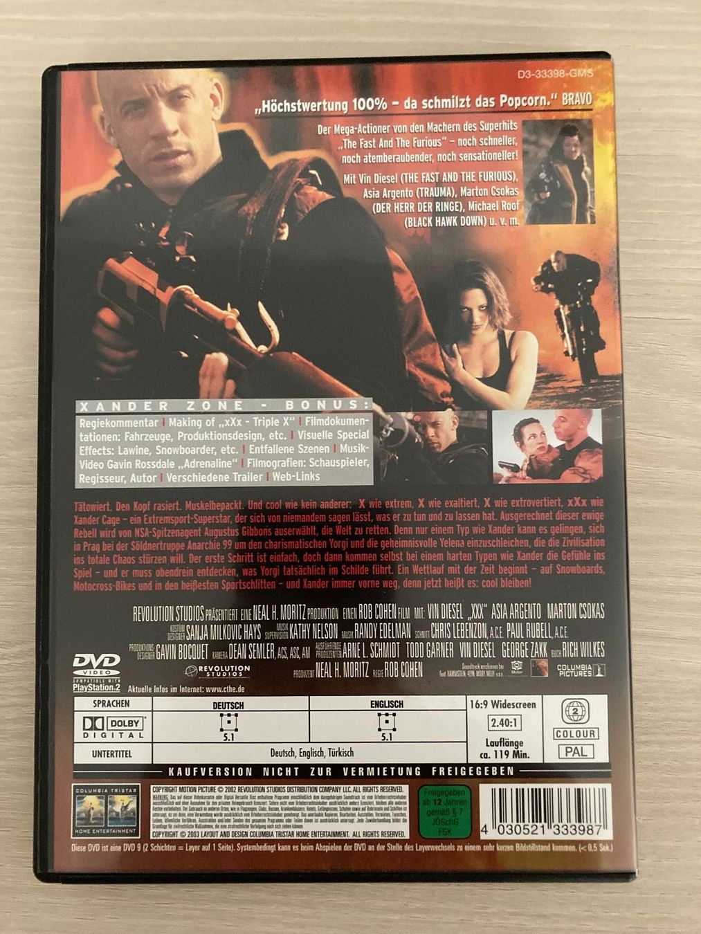 Tutti i DVDs: Triple X – Usato da Brütten venduto da voene77 1