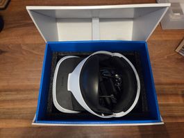 VR Brille Sony PlayStation mit Zubehör