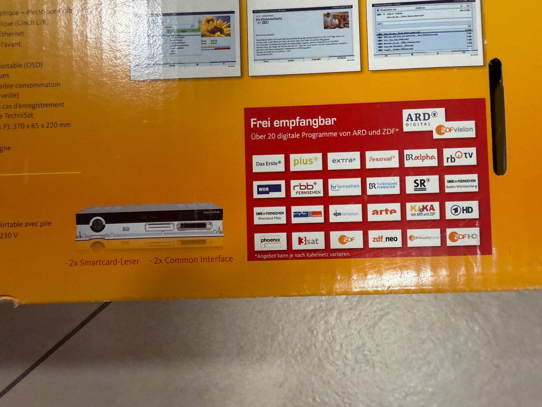 Technisat Récepteurs: TV Receiver TechniSat Digicorder – D'occasion à Aesch BL par pink86 2
