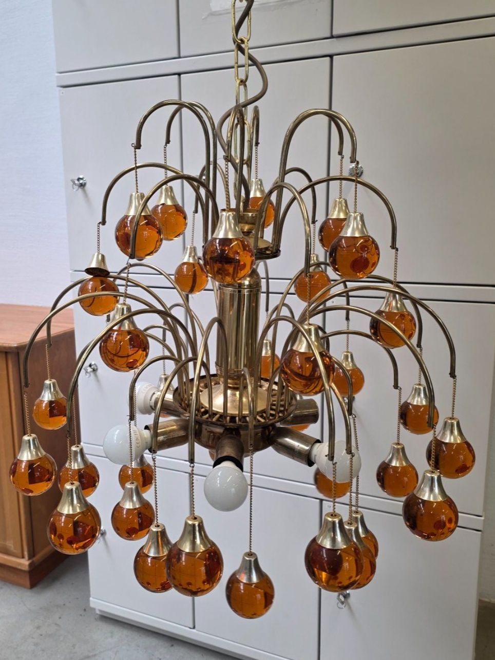 Lustres & lampes de plafonds: Palwa Murano Kronleuchter – D'occasion à Chur par FeschtlandBrockiChur