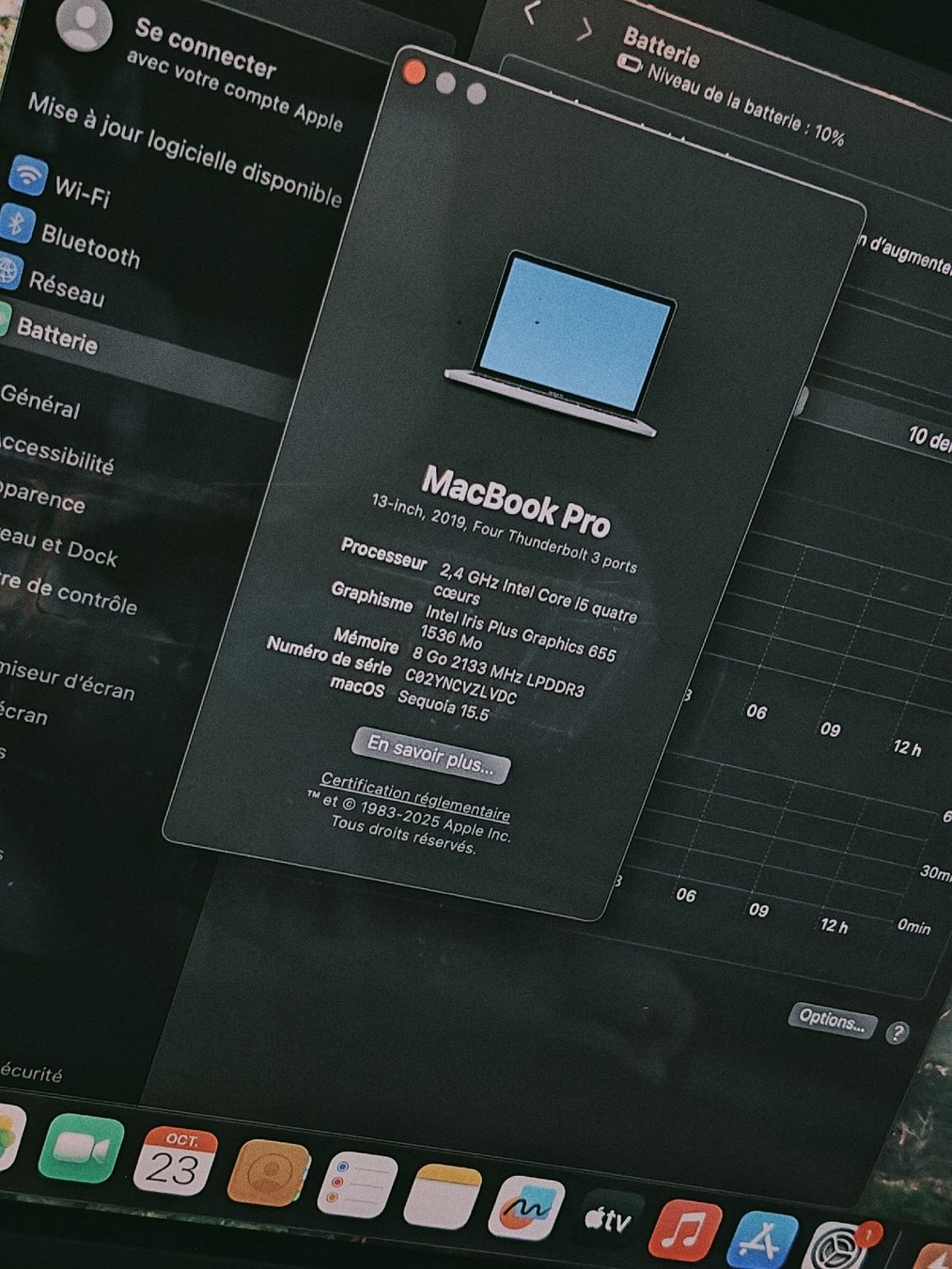 Apple Notebook: Macbook Pro 2019 i5 touchbar – Usato da La Chaux-de-Fonds venduto da Honit 3