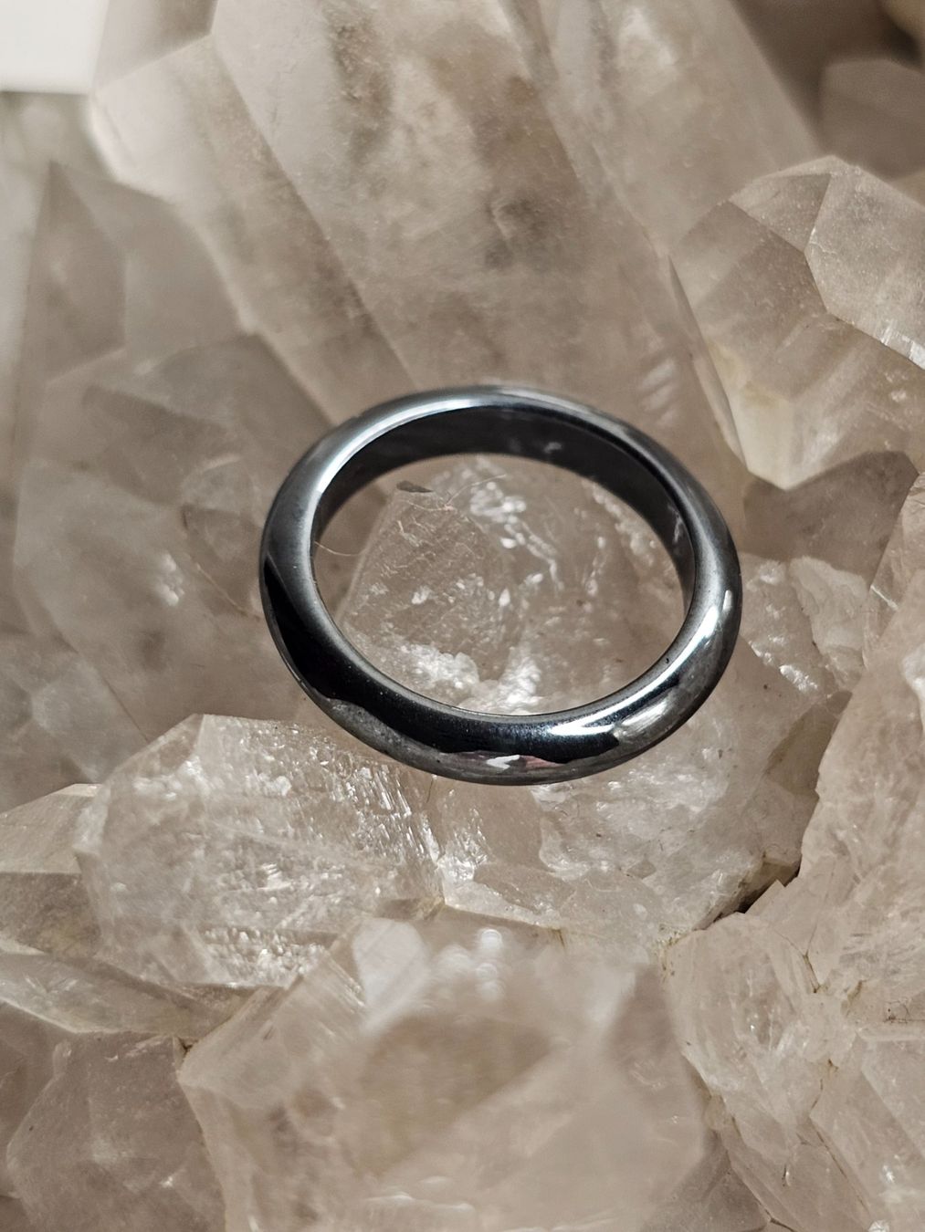 Anelli: Hämatit Ring – schlicht & elegant – Usato da Zürich venduto da MaisonBelleCachet 1