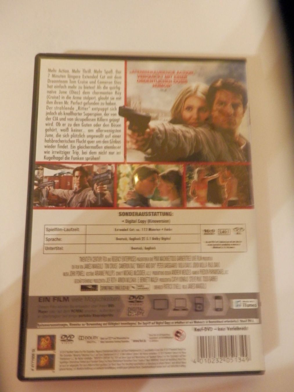 Alle DVDs: Knight and Day   Tom Cruise Cameron Diaz – Gebraucht aus Weiach von weiach82 1