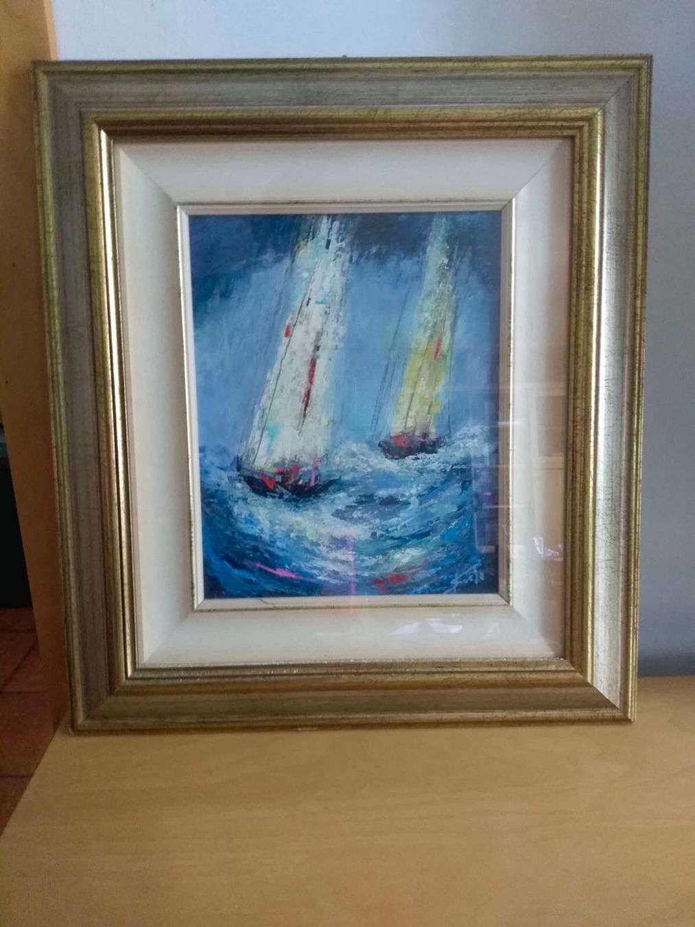 Gemälde: - Italienisches Gemälde - 24x30 cm – Neu und originalverpackt aus Basel von mar_rlr9 3