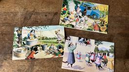 Cartes postales Katz chat Postkart vintage