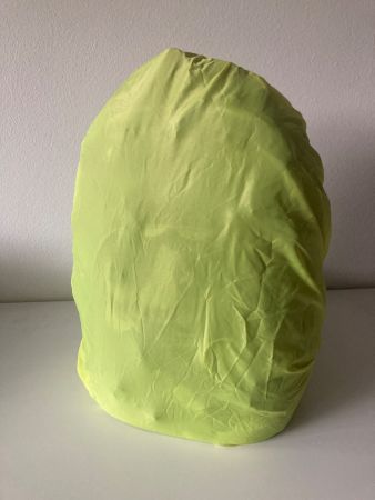 Praktischer Regenschutz für Schulrucksack - Neon Gelb!