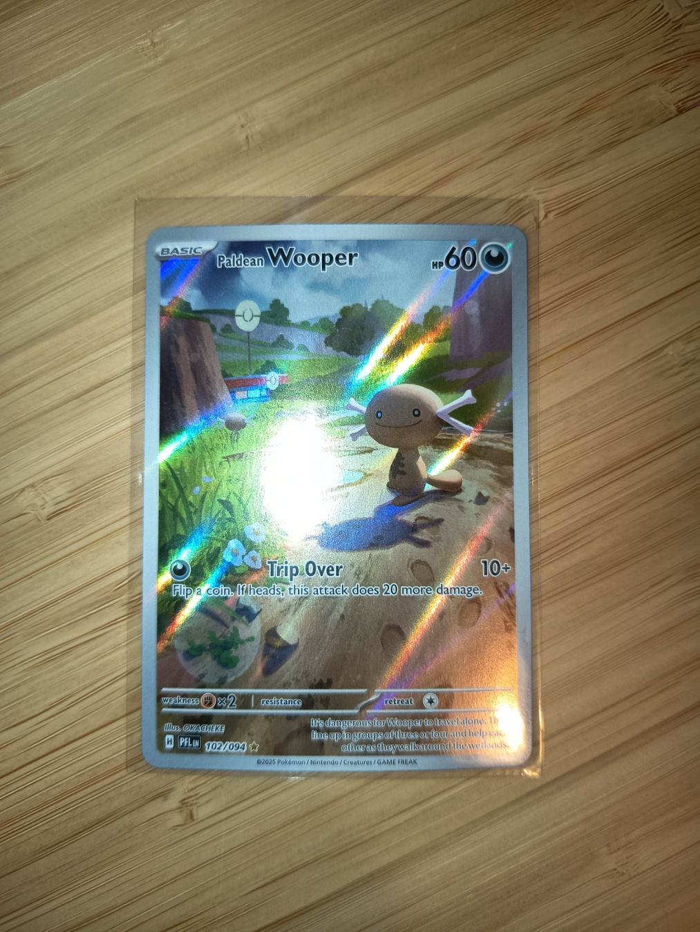 Pokémon Carte collezionabili: pokemon karte wooper near mint – Nuovo (secondo la descrizione) da Wattwil venduto da LuckyLegoandCoins