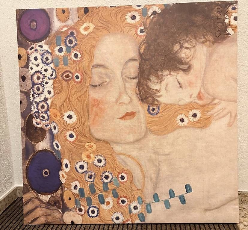 Foto & Immagini: Gustav Klimt -Mutter & Kind | Kunstdruck auf Leinwand – Usato da Spreitenbach venduto da ren_l2wd
