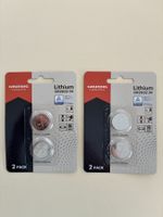 2x2-St. CR 2032 LITHIUM Knopfbatterien zum Aktionspreis!