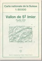 Landeskarte der Schweiz 1:50'000 – Vallon de St Imier, Blatt