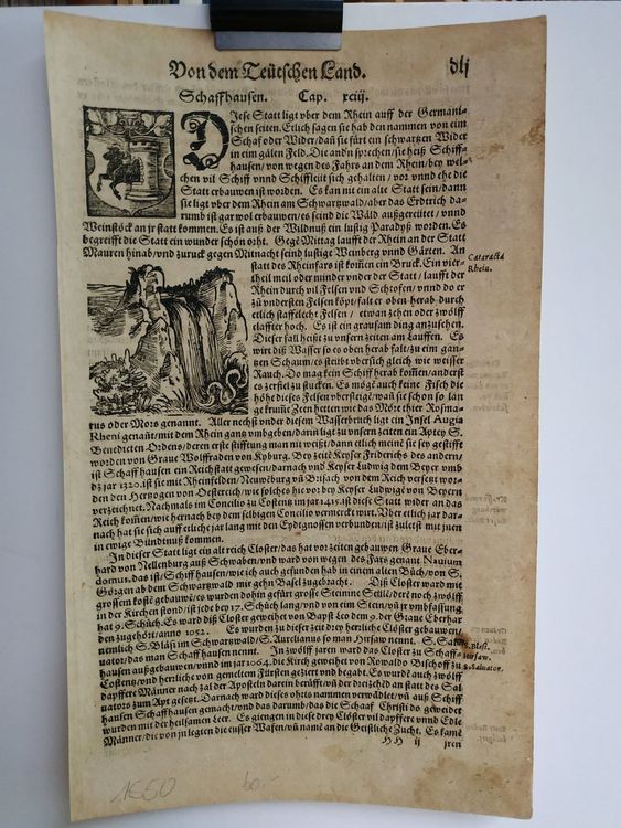 Schaffhausen Sciaffusa (1550 circa) Kaufen auf Ricardo