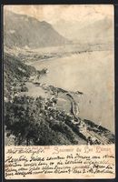 Territet /Lac Léman, Panorama et la Den