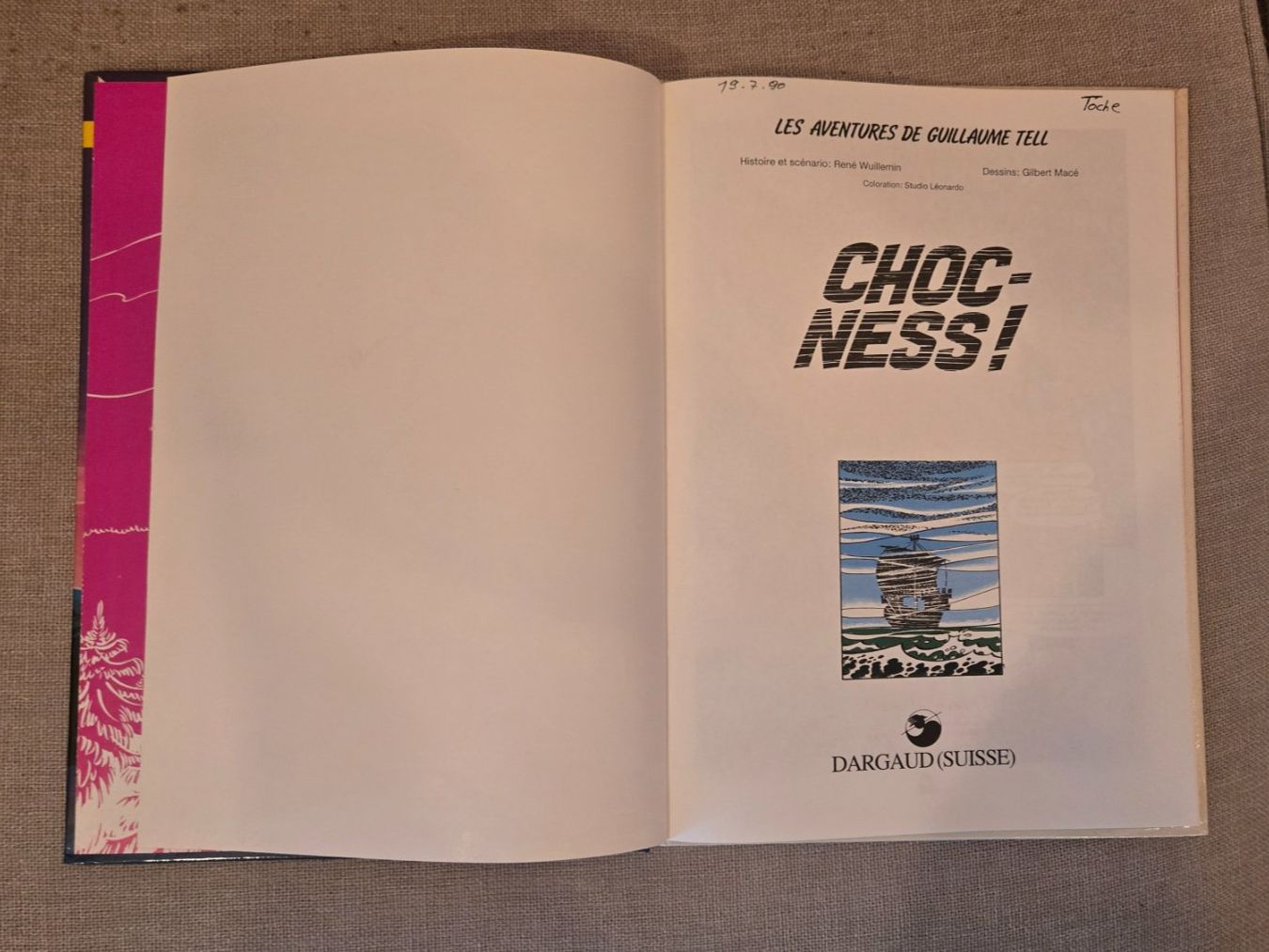 Comics: Guillaume Tell N°6 - Choc-Ness! - EO – Gebraucht aus Crémines von Blakedrake 3
