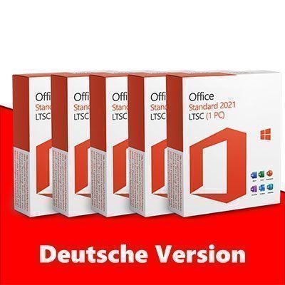 Microsoft Software: Microsoft Office 2021 Standard (5 Keys) - DE – Gebraucht aus Vaduz von KeysDistributionGmbH