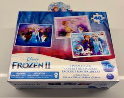 Puzzle 3D Disney Reine des Neiges 2 / Frozen II, 3x48 ❄️