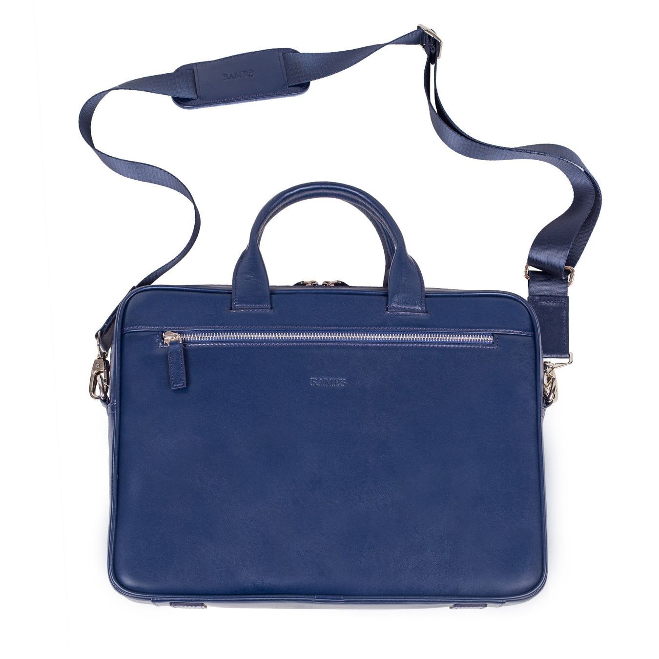 Koffer & Taschen: Leder Laptoptasche 50% Reduziert Dunkelblau – Neu und originalverpackt aus Thalwil von munram 4