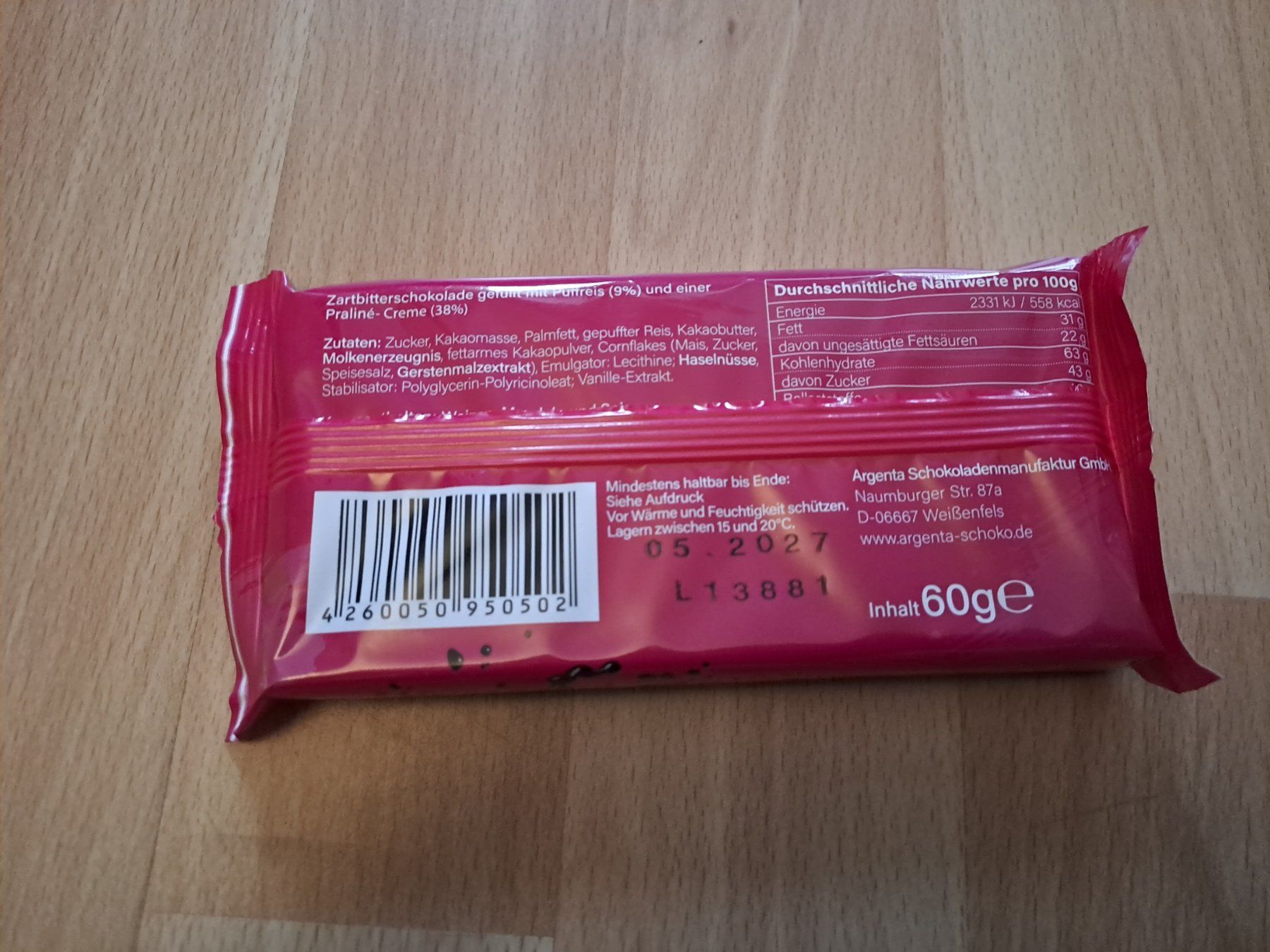Lavagne: Puffreis Tafel, 60g – Nuovo e nell'imballaggio originale da Hombrechtikon venduto da Rada039 1